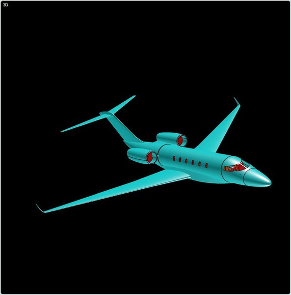 dwg cessna citation jet assembly - Cessna Citation TEN Assembly Model by RodgerSaintJohn